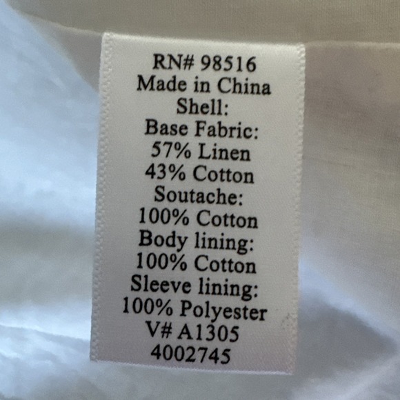 Coldwater Creek Floral Embroidered Jacket Women's 14 Artsy Boho Resort Chic Coat - Picture 6 of 12